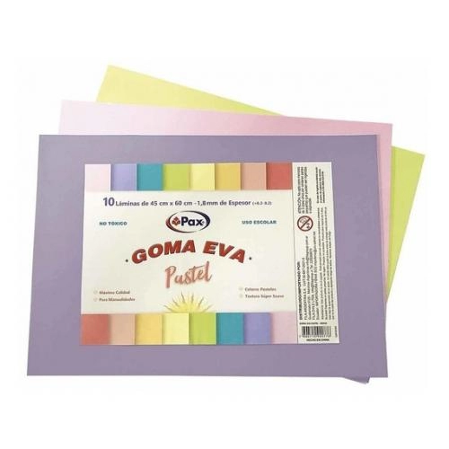 GOMA EVA.PAX PASTEL LIMON