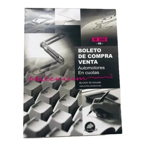 BOLETO COMPRA / VENTA AUTOMOTOR CUOTAS M300