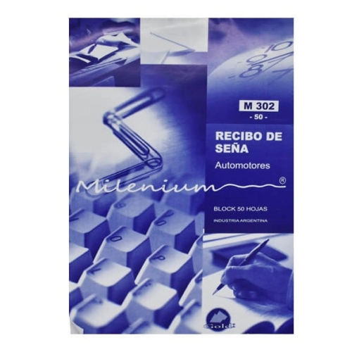 RECIBO SEÑA AUTOMOTOR M302