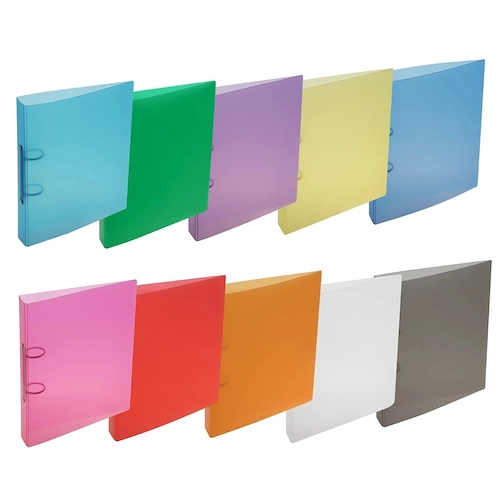 CARPETA  RIDEO POLIPROPILENO A4 2x40