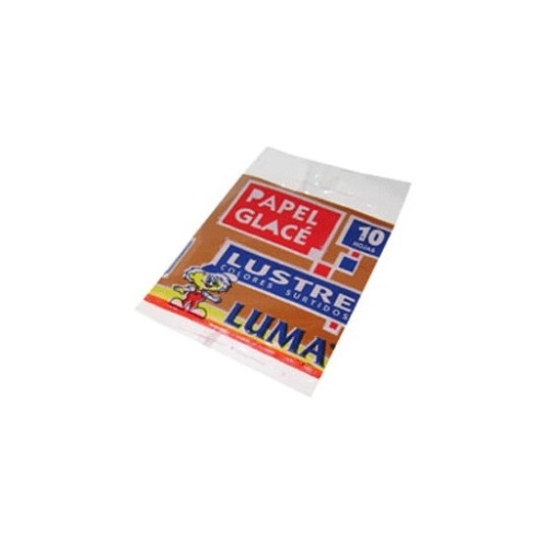 PAPEL GLASE COMUN SOBRE x10u.