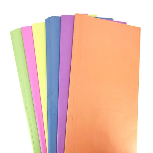 PAPEL BARRILETE PASTEL NARANJA