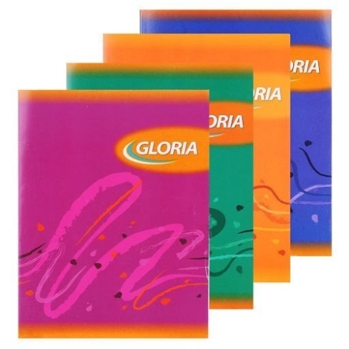 CUADERNO GLORIA x84h. CUADRICULADO  TAPA FLEXIBLE