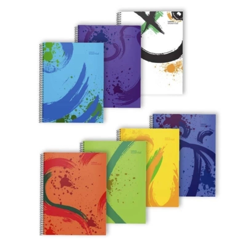 CUADERNO LEDESMA ESSENTIAL CON ESPIRAL x120h. RAYADO
