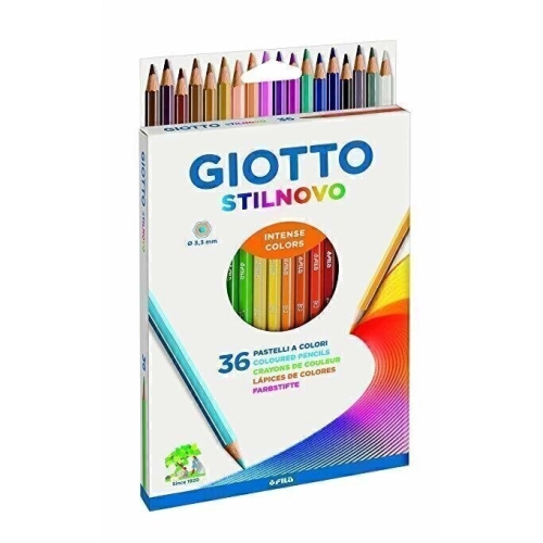 LAPICES DE COLORES GIOTTO STILNOVO x36 LARGO