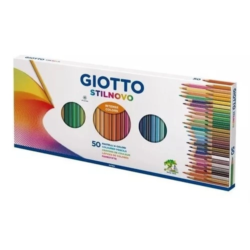 LAPICES DE COLORES GIOTTO STILNOVO x50 COLORES
