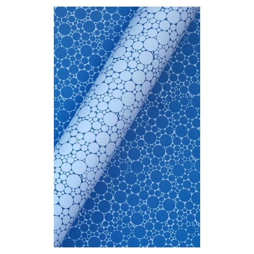 CARTULINA ALFA CIRCULOS AZUL 91403