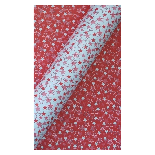 CARTULINA ALFA ESTRELLAS ROJO 91501