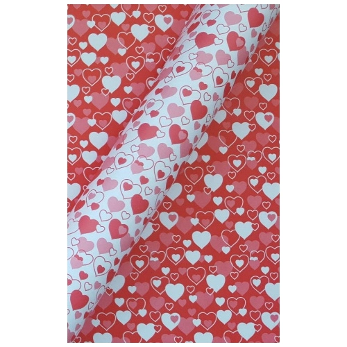 CARTULINA ALFA CORAZONES ROJO 91601