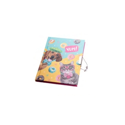 DIARIO INTIMO 15cm. 70h. PET YUM