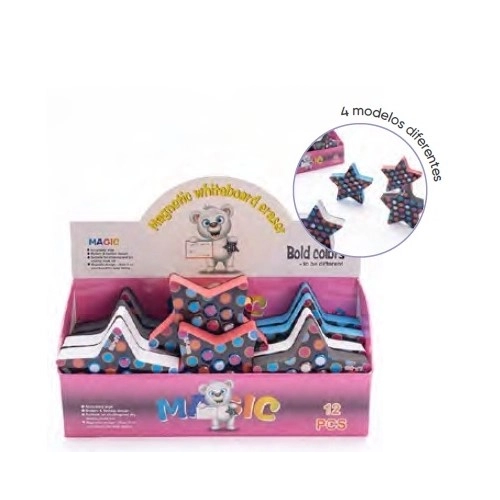 BORRADOR PIZARRA CON IMAN STAR