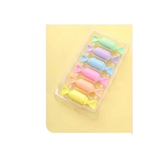 MINI RESALTADOR CANDY BLISTER x6 PASTEL