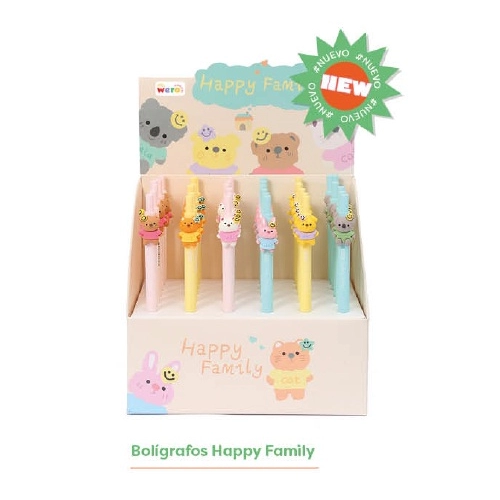 BOLIGRAFO HAPPY FAMILY WERO 3019