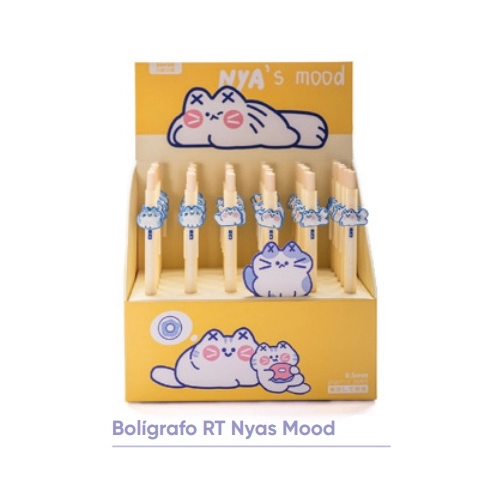 BOLIGRAFO RETRACTIL NYAS MOOD 437