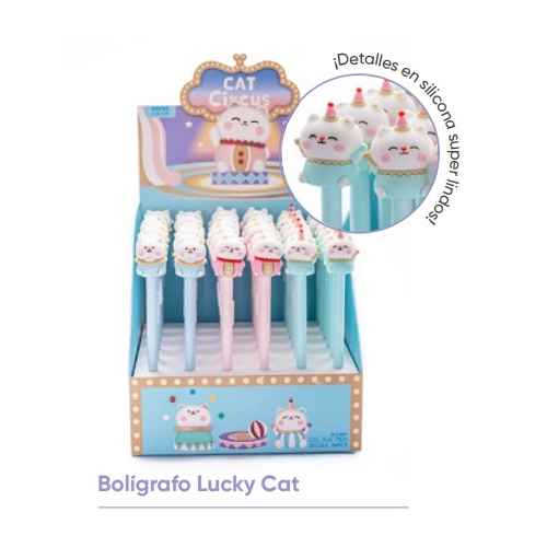 BOLIGRAFO LUCKY CAT 444