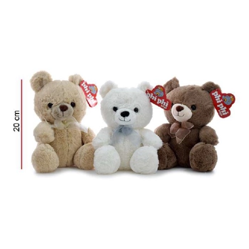 PELUCHE OSO SENTADO 20cm. 8143