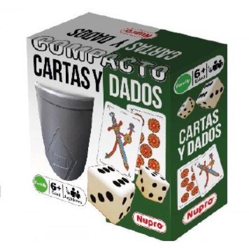 JUEGO CARTAS Y DADOS