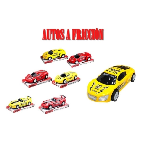 AUTO A FRICCIÓN RACING VICTOURIOUS (6 MODELOS)