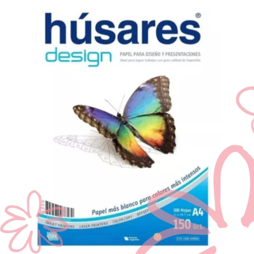 RESMA HUSARES A4 x150g. x100h.