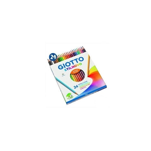 LAPICES DE COLORES GIOTTO STILNOVO x24 LARGO