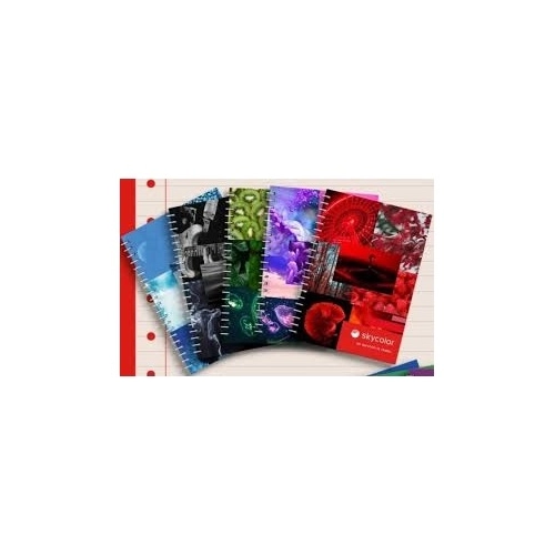 CUADERNO SKYCOLOR 22x29,7 x80h.