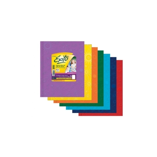 CUADERNO EXITO FORRADO x48h. RAYADO TAPA DURA
