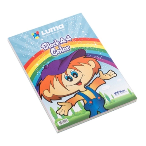 RESMA LUMA A4 x 100 HOJAS COLOR