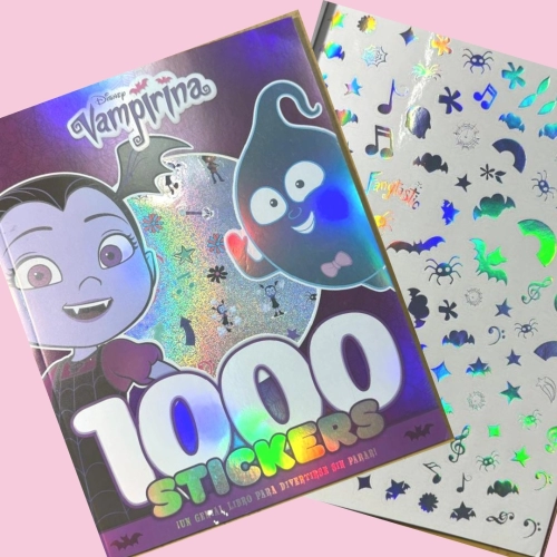 1000 STICKERS VAMPIRINA + DIBUJOS PARA COLOREAR 
