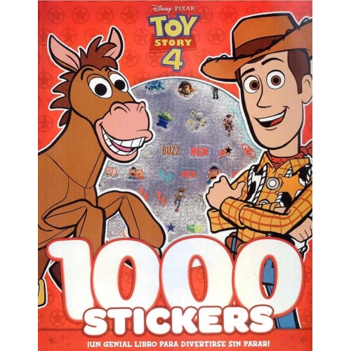 1000 STICKERS TOY STORY + DIBUJOS PARA COLOREAR 