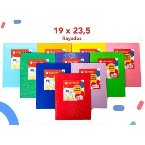 CUADERNO CLASE Nº3 AZUL X48 HJS. RAYADO