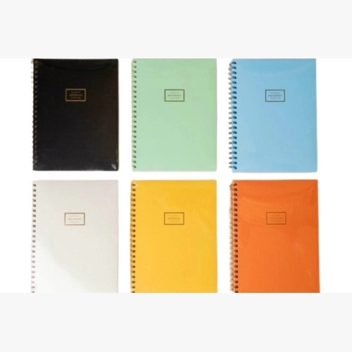 CUADERNO DECORLINE A4 TAPA SEMI RÍGIDA X80 HJS RAYADO